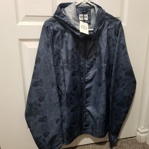 Windbreaker hoodie (slate blue color)